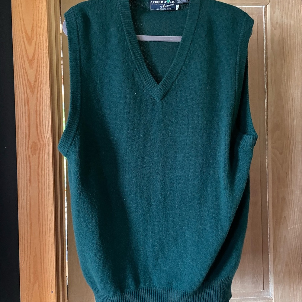 Green Sweater Vest